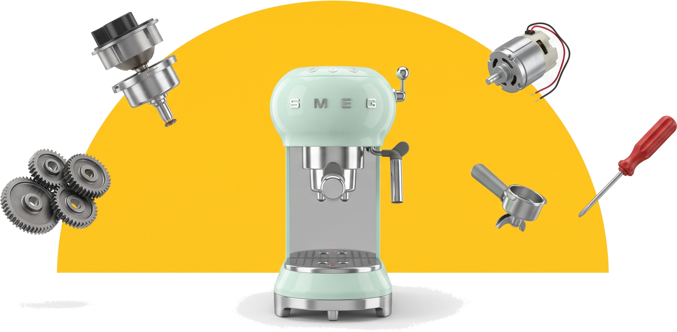Ремонт кофемашин Smeg